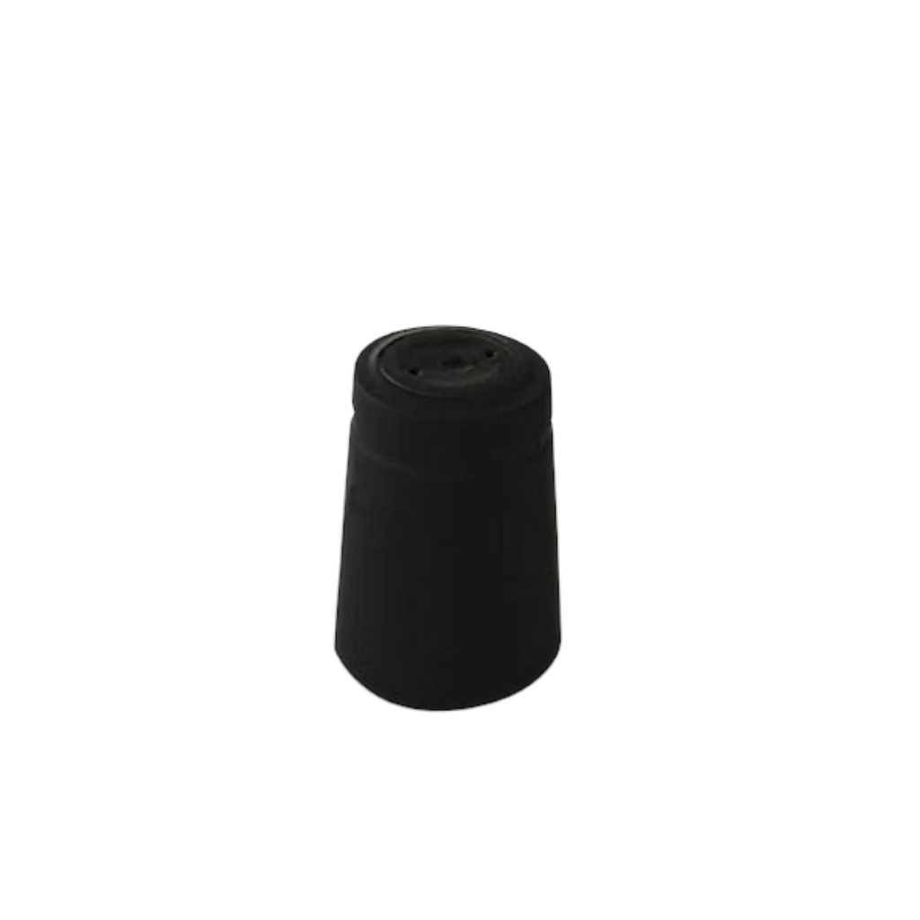 CAPUCHON P/BOTELLA ANGOSTO NEGRO