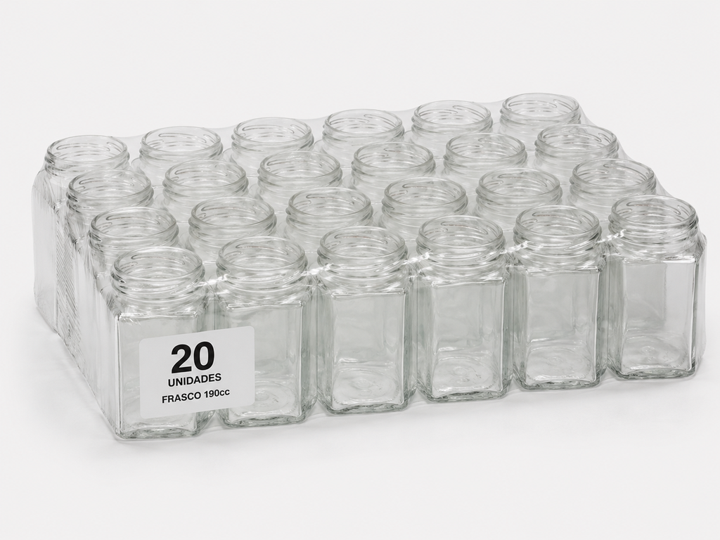 PACK X20 HEXAGONAL 190 CC 