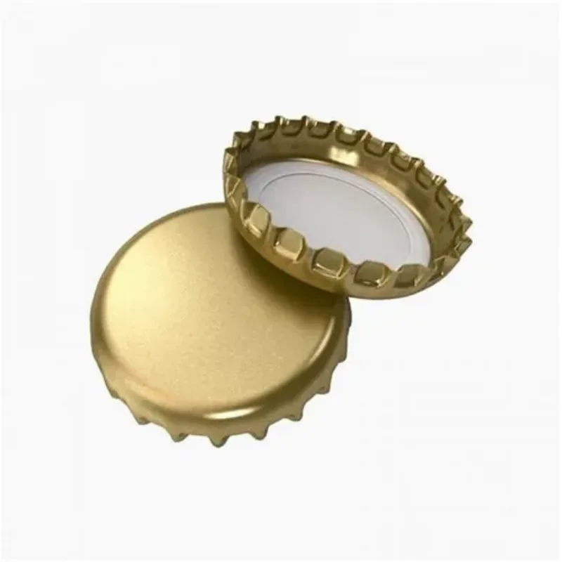 [12009] TAPA CORONA 27 MM DORADA